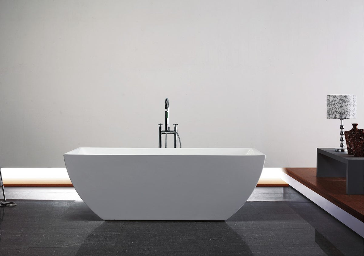 67"  Kube CONTEMPORANEA  Free Standing Bathtub