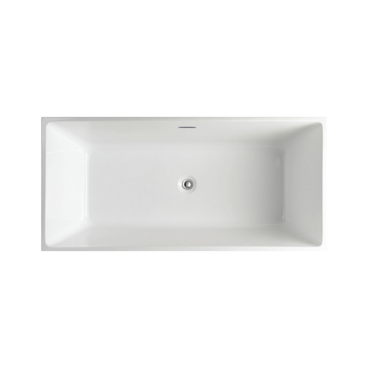 63'' Kube SQUADRA Free Standing Bathtub