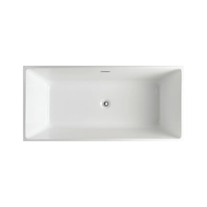 67" Kube SQUADRA Free Standing Bathtub