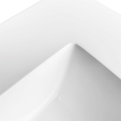 Eiffel 24" High Gloss White Vanity with Quartz Countertop