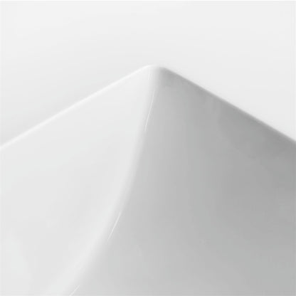 Eiffel 36'' High Gloss White Vanity W/ Quartz Counter Top