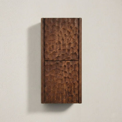 Lumi Bathroom Side Cabinet w/ 2 Storage Areas - Weathered Wood - Restock ETA End of Nov
