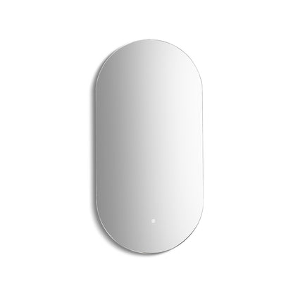 Kube Oval 20" LED Mirror w/ Anti Fog