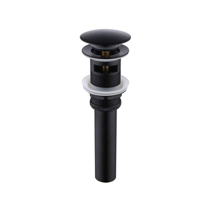 Aqua Kubo by KubeBath Single Lever Bathroom Vanity Faucet – Matte Black