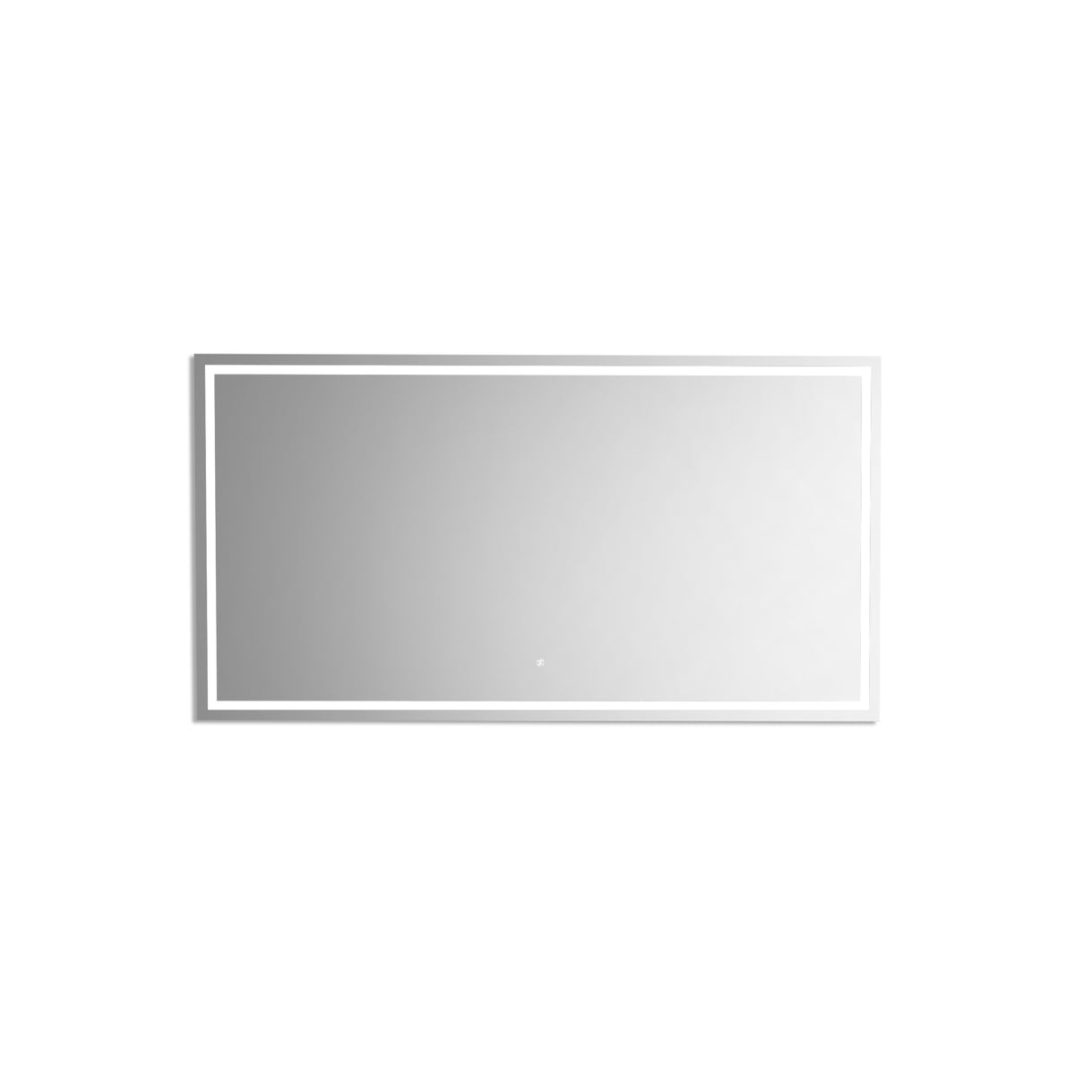 Kube Sleek 60" LED Mirror w/ Anti Fog