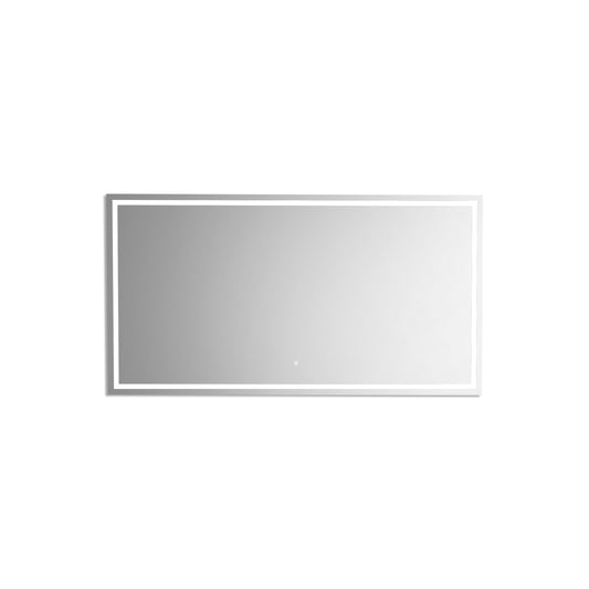 Kube Sleek 60" LED Mirror w/ Anti Fog