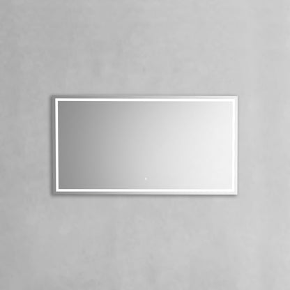 Kube Sleek 60" LED Mirror w/ Anti Fog