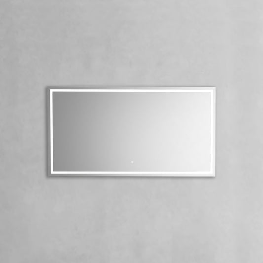 Kube Sleek 60" LED Mirror w/ Anti Fog