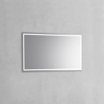 Kube Sleek 60" LED Mirror w/ Anti Fog