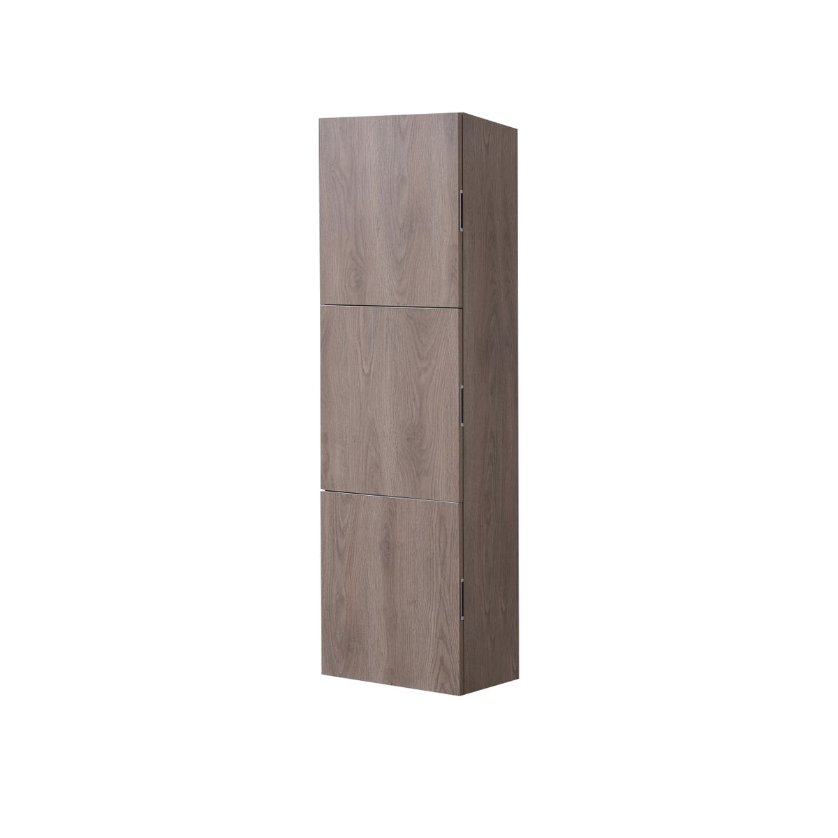Kubebath Butternut Bathroom Linen Cabinet w/ 3 Large Storage Areas