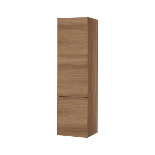 Bliss Honey Oak  Bathroom Linen Cabinet w/ 3 Large Storage Areas
